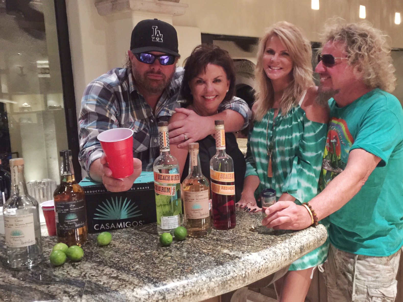 Sammy Hagar on X: "Toby&Trish hosted a surprise bday party for Kari last night in Cabo Happy Birthday Kari #casaamigos #sbbr #happybday https://t.co/ctU8j4V6cR" / X